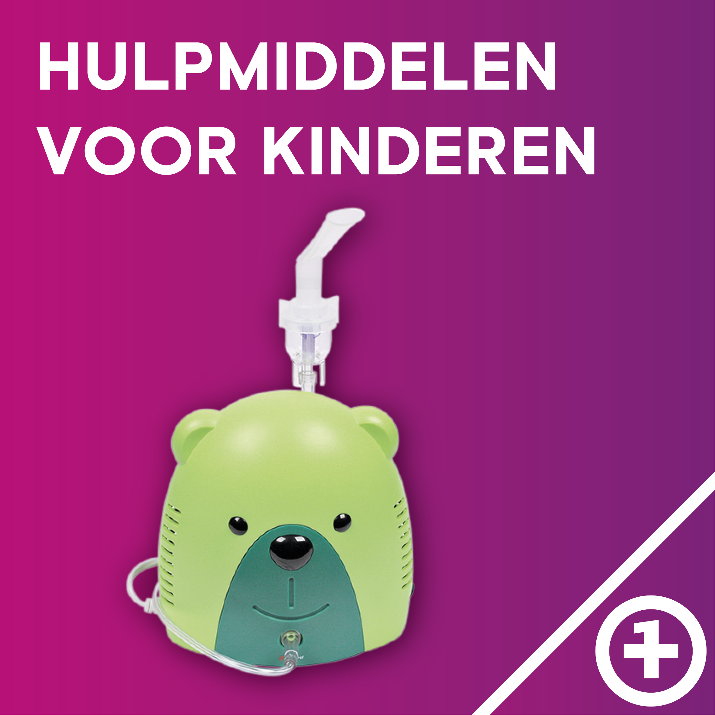 Uitzuig- en verneveling voor kinderen